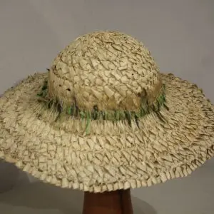 Chapeau, femme, type capeline, paille, T 56 à 58