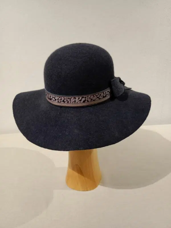 Chapeau Femme, type capeline, feutre mérinos, T 56 – Image 2