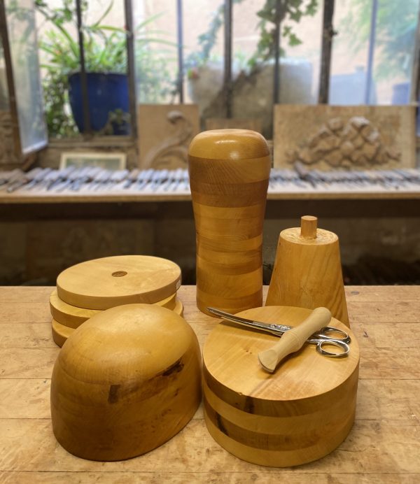 Formes à chapeaux - Kit "école modiste" 9 pièces