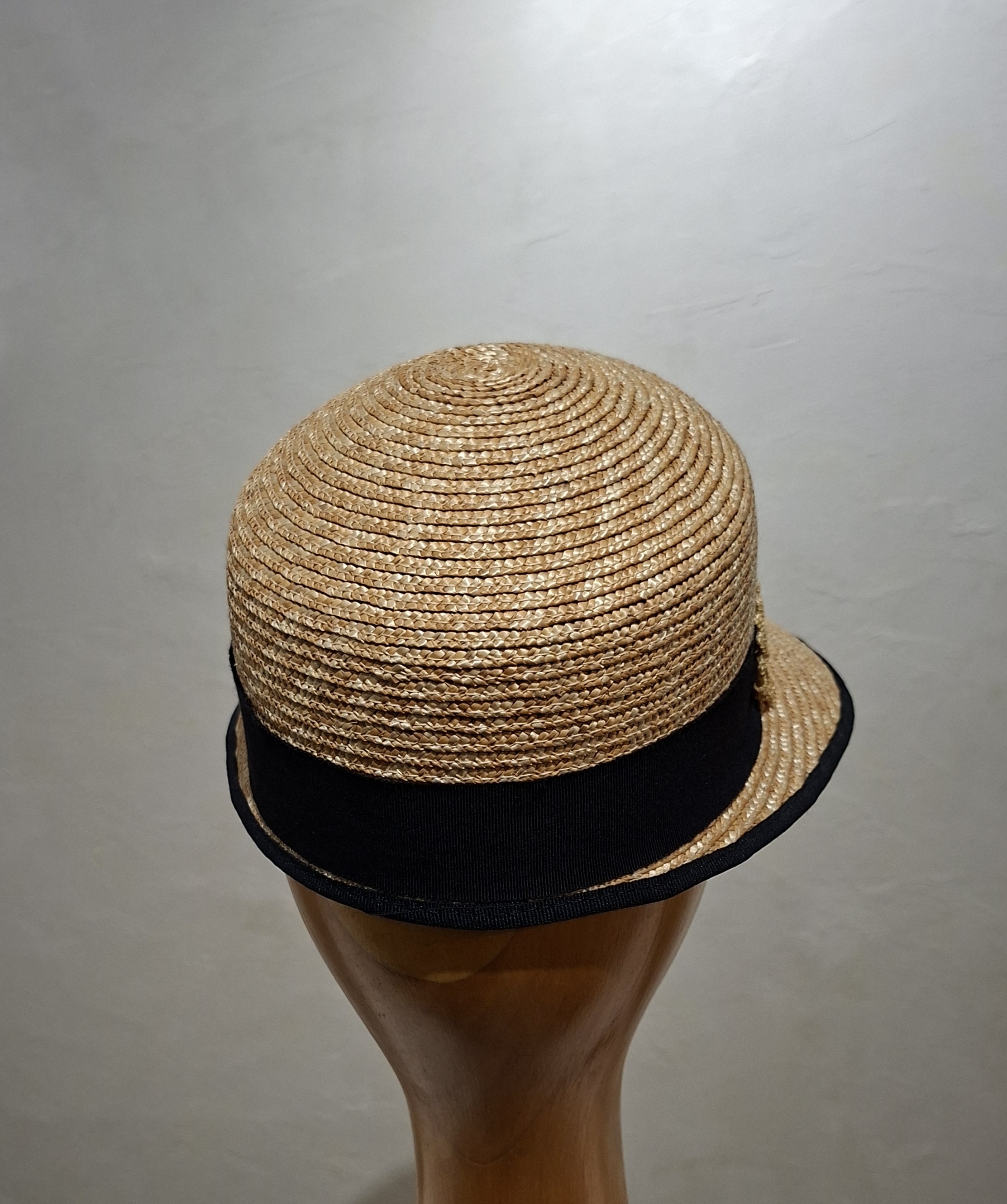 Chapeau Femme, type casquette, paille ruban, T 56 – Image 2