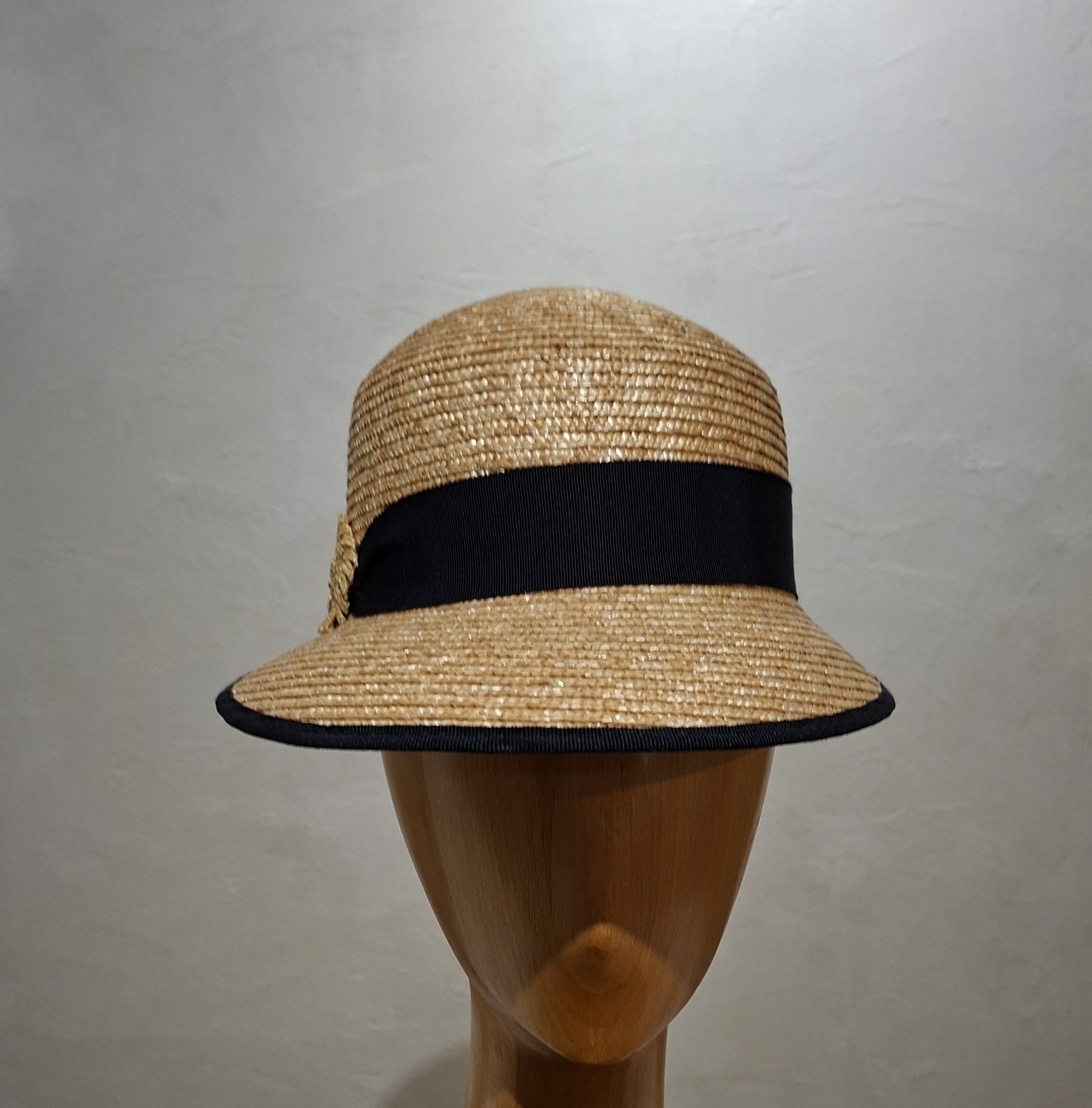 Chapeau Femme, type casquette, paille ruban, T 56 – Image 4