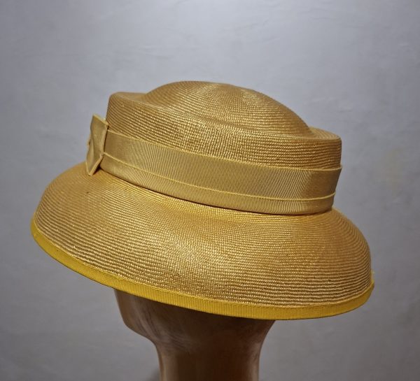 Chapeau Femme, en paille Parasisal, jaune, T 55 – Image 2