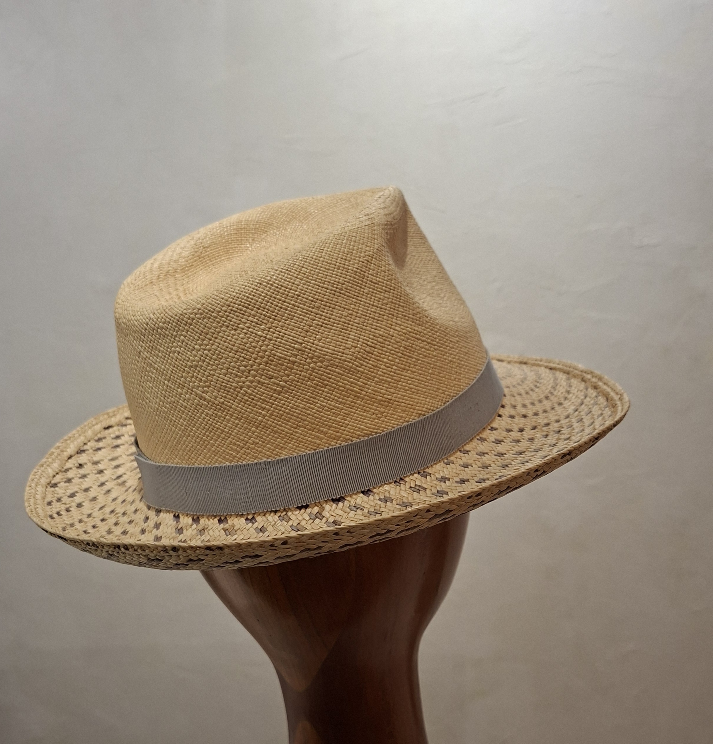 Chapeau mixte, type Fedora, en paille, T 56 – Image 5