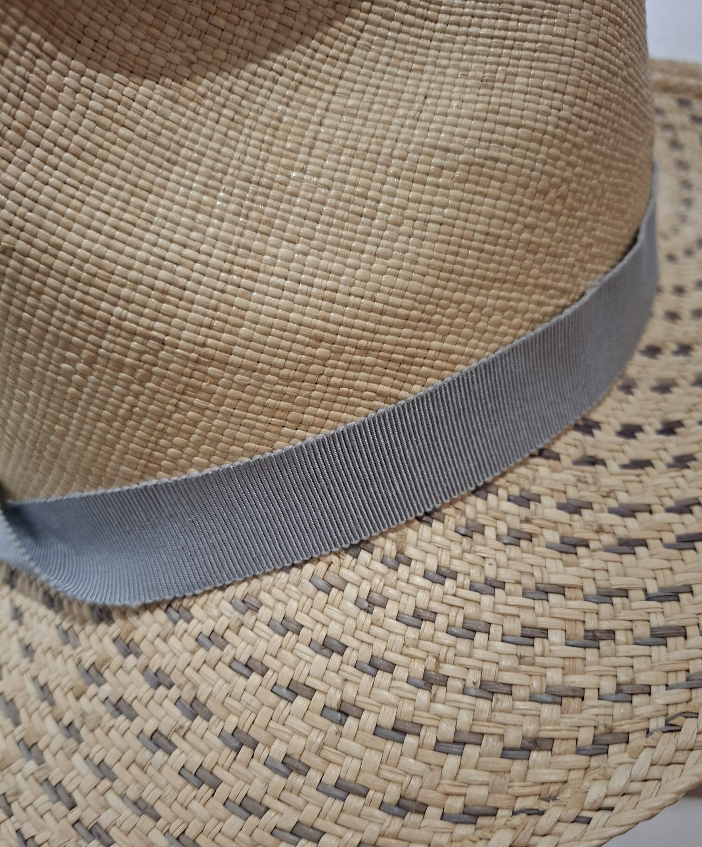 Chapeau mixte, type Fedora, en paille, T 56 – Image 6