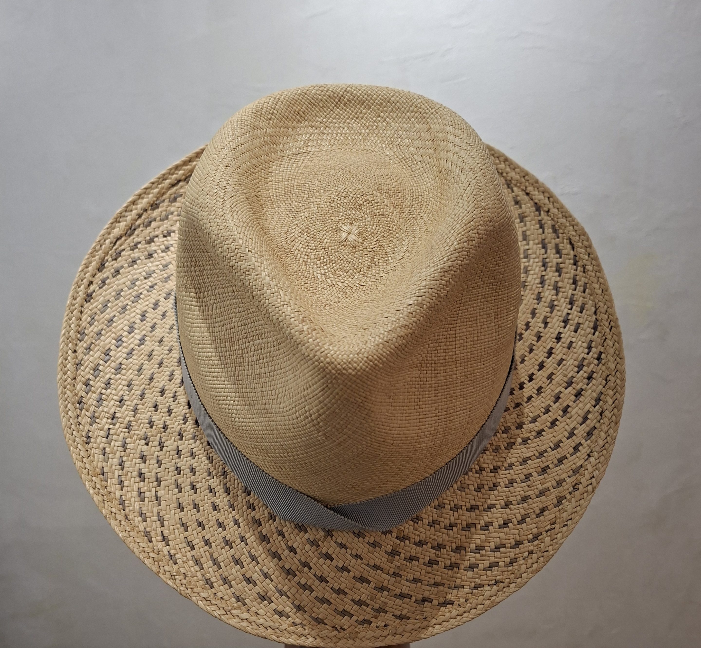 Chapeau mixte, type Fedora, en paille, T 56 – Image 2